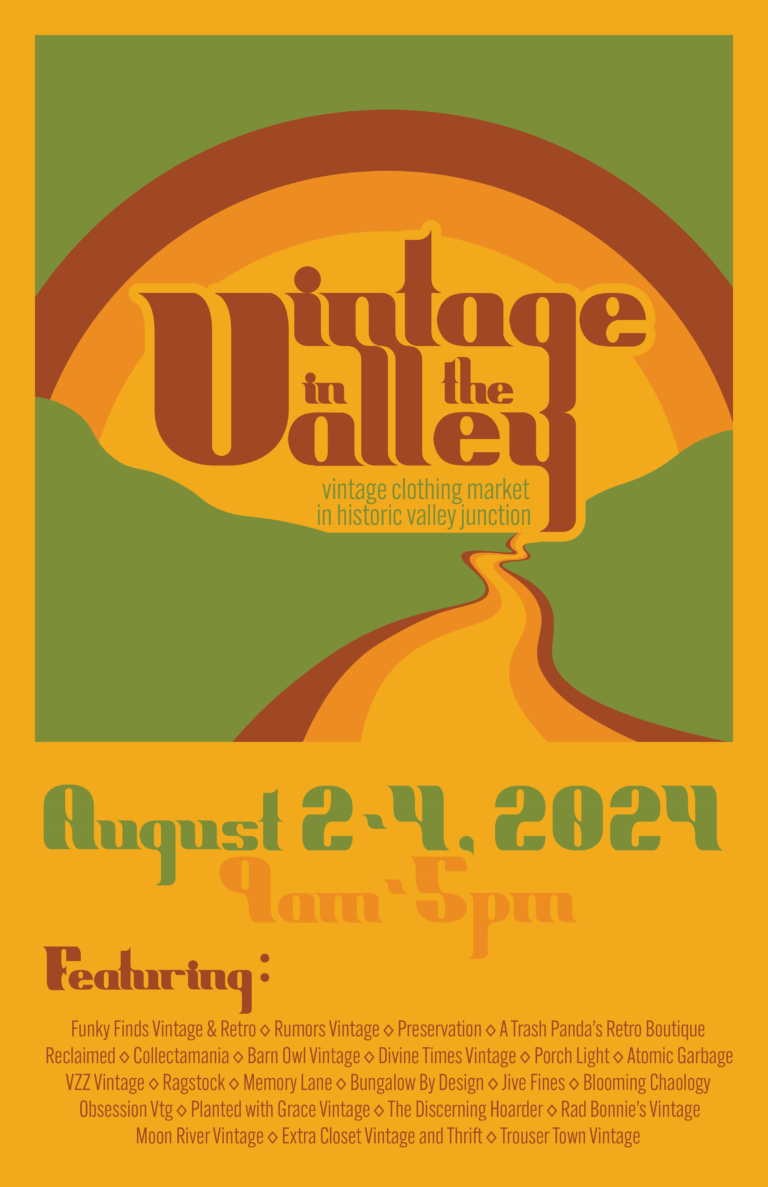 Vintage in the Valley Poster